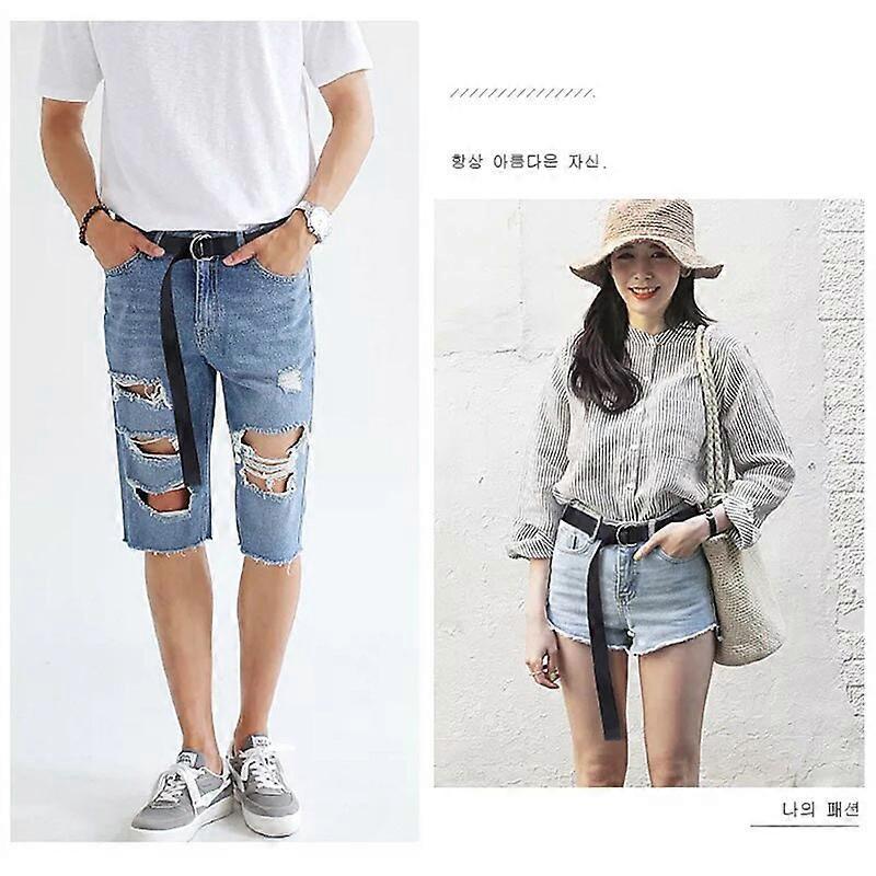 Plus Size 110 120 130 140 150 160cm Men Women Unisex Canvas Belt Outdoor Military Tactical Waist Belt for Jeans Waistband PantsBelts