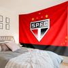 1PC Sao Paulo Fc Crest Tapestry Hanging for Bedroom,Livingroom, Playroom,Decor Art Room Wall Tapestry Holiday and Birthday Gifts