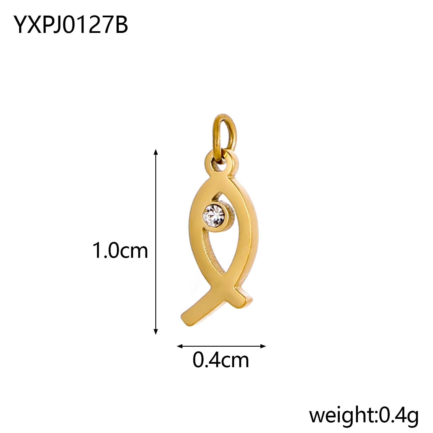 

CARLIDANA Hot Selling Summer Fashion Charm Starfish Shell Titanium Steel Plated 18k Gold Color Style Pendant DIY Jewelry
