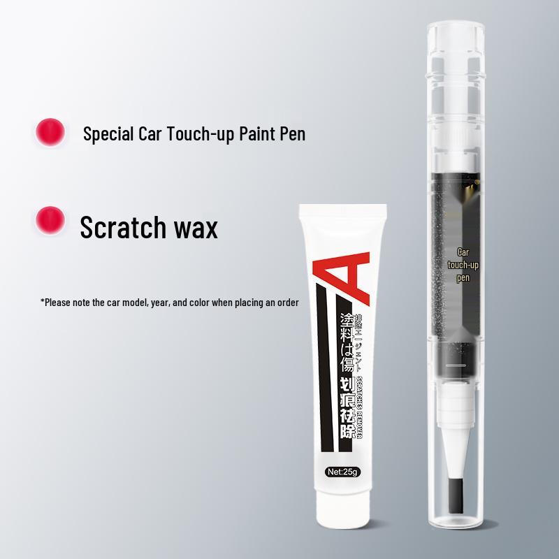 Toyota Touch-Up Paint Pen for 8th Gen Highlander, Camry, Corolla, Levin, RAV4 - Pearl & Black/White