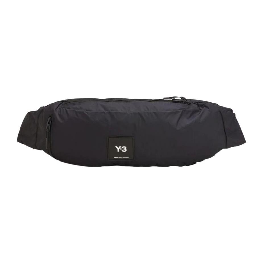 New Y 3 Nylon Sports Bag Crossbody Shoulder Bag Men's Black HD3328