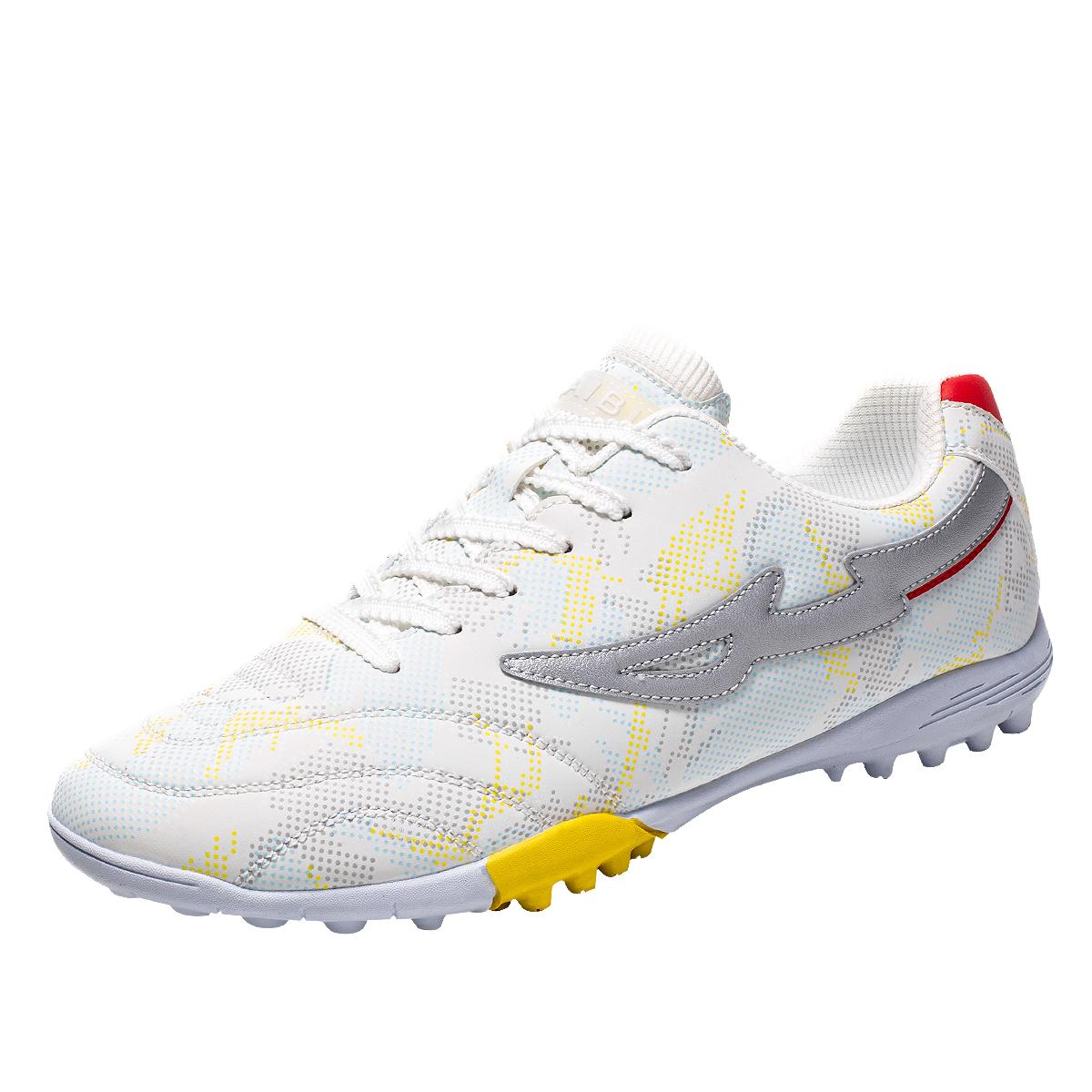 

Модные бутсы 2025 года Мужские футбольные бутсы Профессиональные бутсы для футбольного поля Обувь для быстрого футбола в зале Удобные кроссовки TF/FG 46 белый