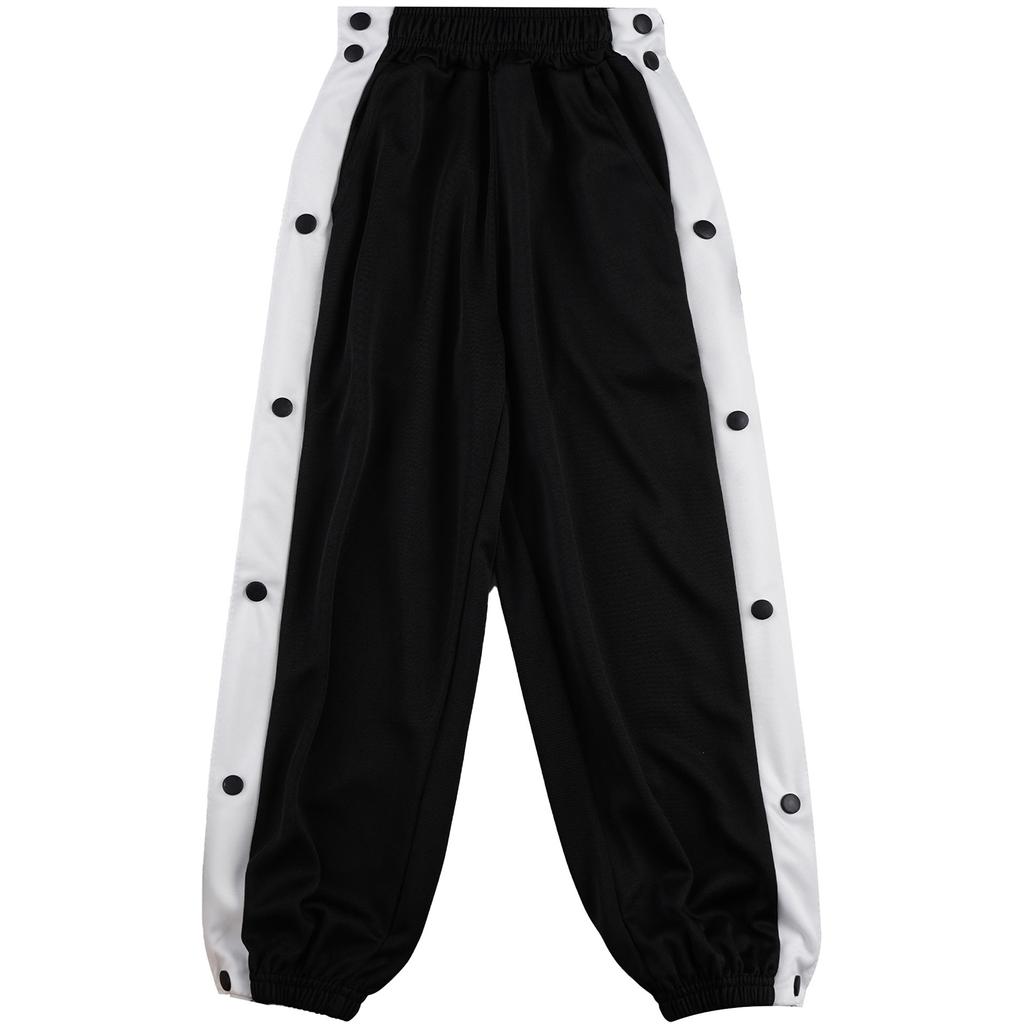 Chlapci po operaci Kalhoty Kalhoty na odtržení knoflíku Dětská basketbalová dráha Spodní část Joggingové kalhoty Gym Activewear