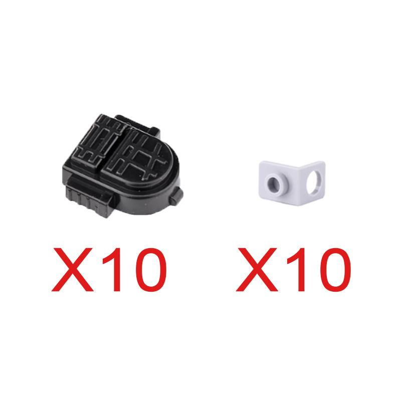 MOC Military Modern Weapon Accessories Building Blocks Character Backpacks Helmets Vests Armors Night Vision Devices Bricks Toy