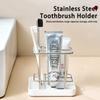 Stainless Steel Washbasin Storage Rack Multi-functional Drainage Storage Box  Home