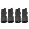 4Pcs IEC320 C14 to IEC320 C15 Power Adapter IEC320 C14 to C15 Power Adapter Connector for Laptop PDU Server UPS Socket