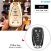 Tpu Car Key Case Remote Fobs Cover Keychain For Chevrolet Camaro Cruze Xl8 Malibu Equinox Blazer Trailblazer  Auto Accessory