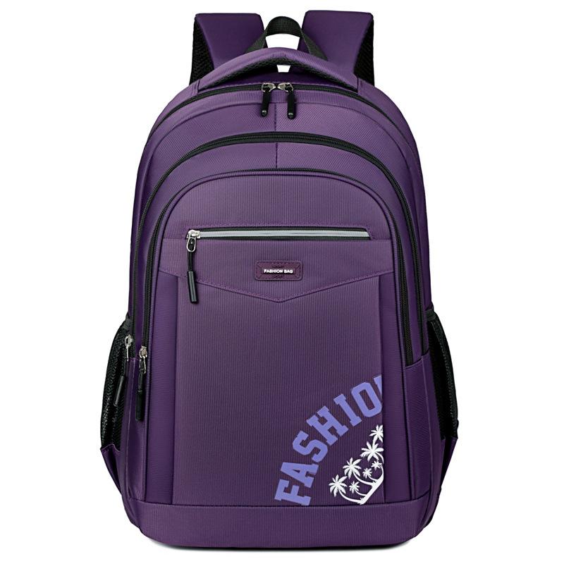 

New anti-splashing men s computer backpack large capacity leisure business computer backpack fashion фіолетовий