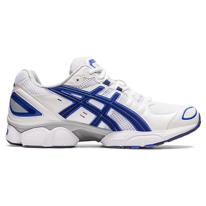 New Asics Gel Nimbus 9 White Indigo Blue