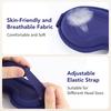 Smart 3D Eye Massager with 5-Level Hot Compress And 6 Vibration Modes for Eye Care Reduces Strain Improves Sleep