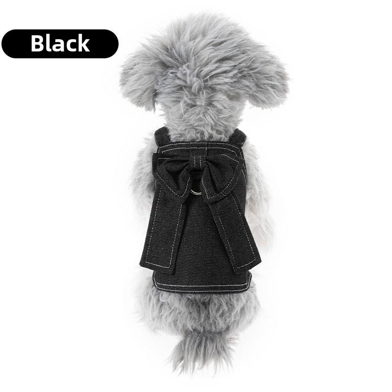 Cats, Puppies, Dogs, Pets Trendy Denim Suspenders, Pet Clothes, Cats and Dogs Prevent Hair Loss In Summer