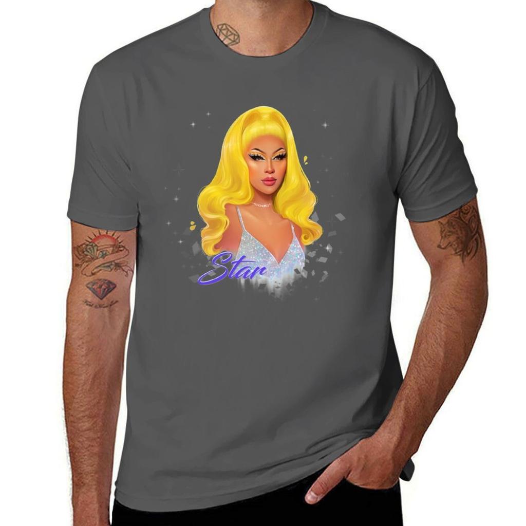 Star Shining Shimmering Splendid Tshirt Sport Basic Moisture Wicking Tee