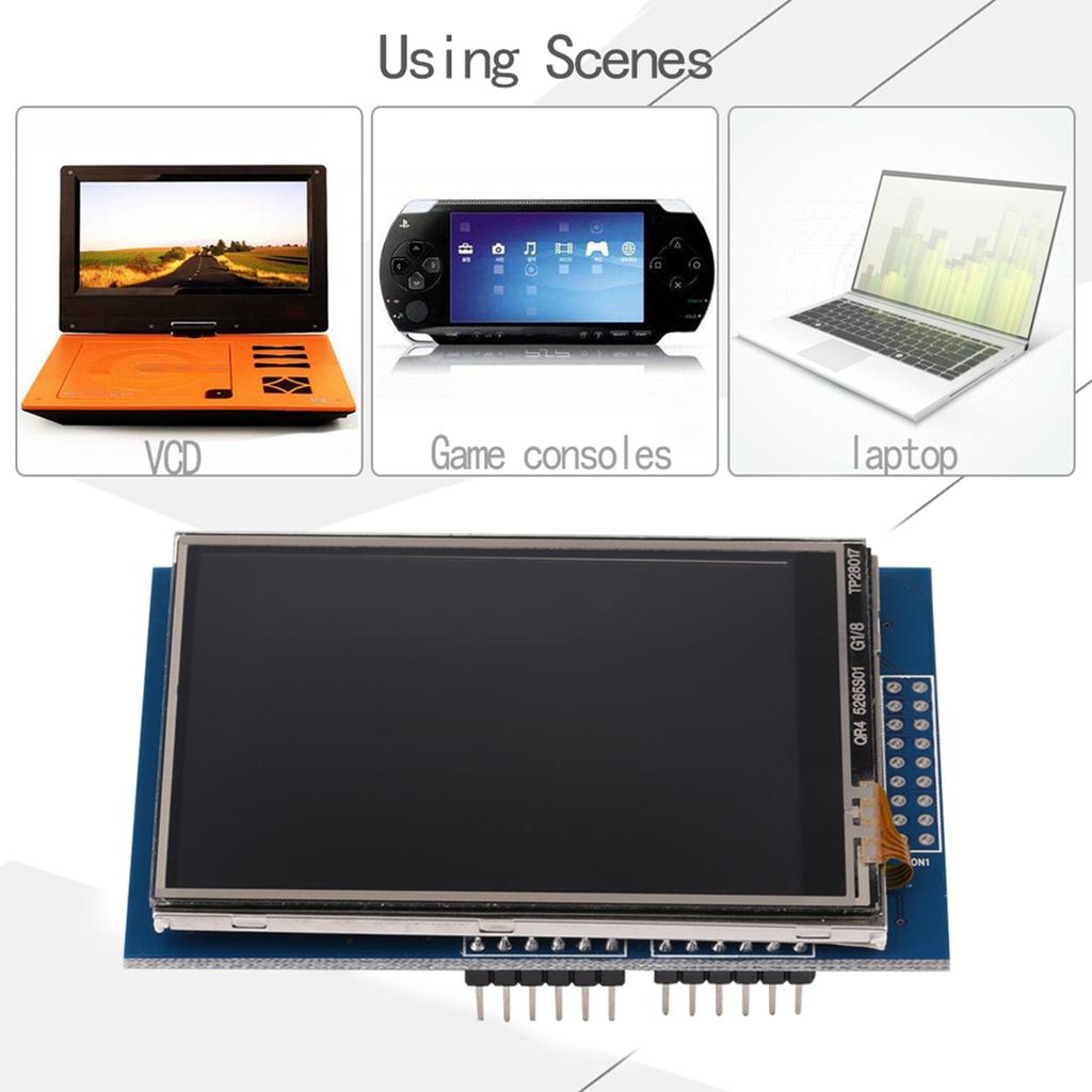 2.8 Inch TFT LCD Touch Screen Display Module with Memory Card Slot PCB Board