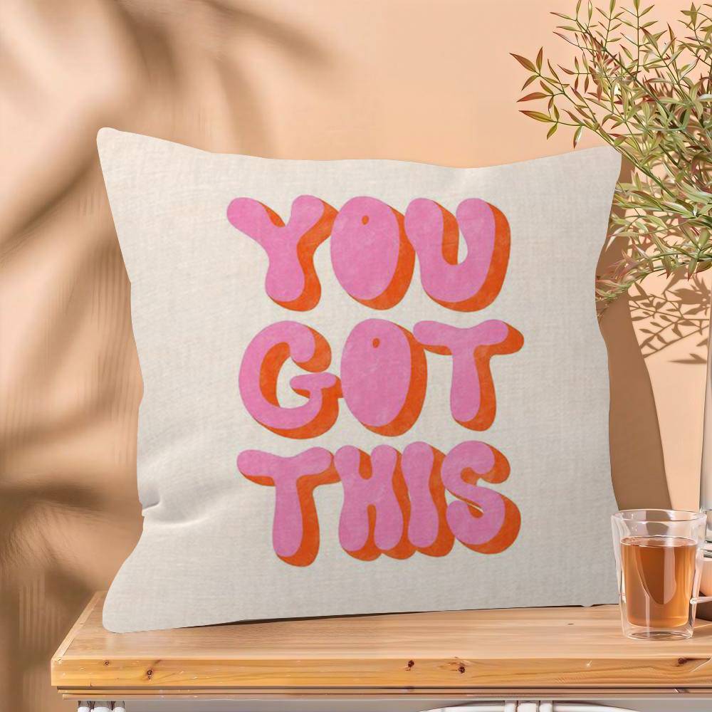 Nordic More Amor Por Favor Colorful Eclectic Pink Love Girls pillow cover sofa cushion cover home room decoration children gift