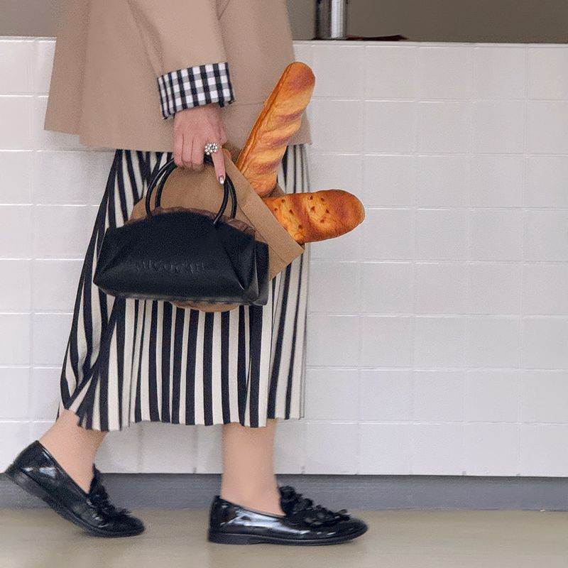 

Сумка-пуф Micocah Новинка Женская сумка Легче всего сочетать На плечо Сумка через плечо Сумка-мессенджер Нишевая сумка Soymilk milk apricot