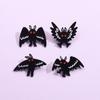 Creative Halloween Bat-Shaped Cartoon Metal Brooch Ornament