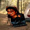 Michael Jackson Theme Printed Blanket - Perfect for Couch, Bed, Travel & Outdoor Use | Machine Washable, Cozy & Durable.