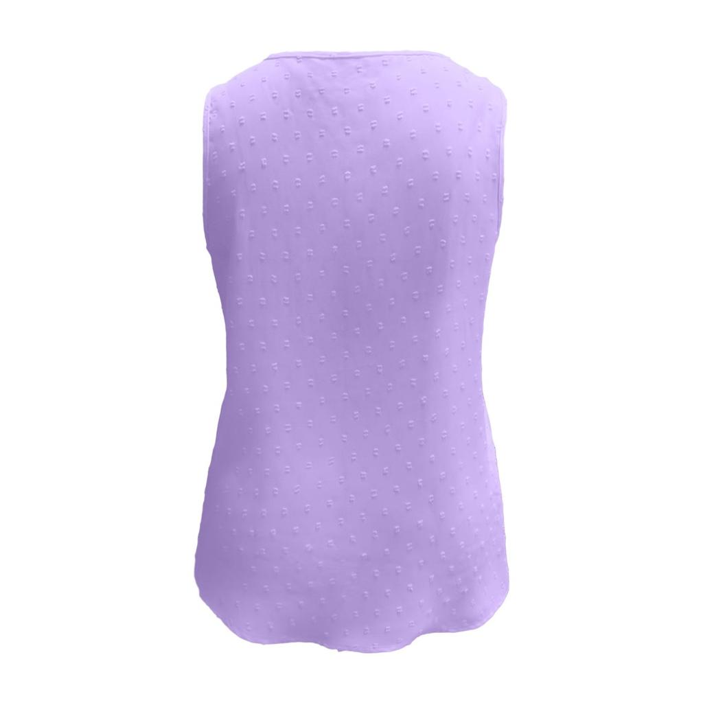 Spring Summer Women's V-neck Sleeveless Lace Trim Tank Top, Casual Fashion Vest Tee for Women, Crossborder Ladies Casual Tops