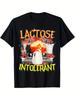 Men's T-Shirt Y2K Lactose Intolerant