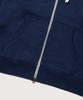 Champion Heritage Logo Loose Fit Zip-Up Hoodie Navy