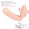 Intimate Products Vibration Flirting G Spot Finger Vibrator Clitoris Stimulator Brush Vibrating Finger Sleeve Sex Toys For Woman