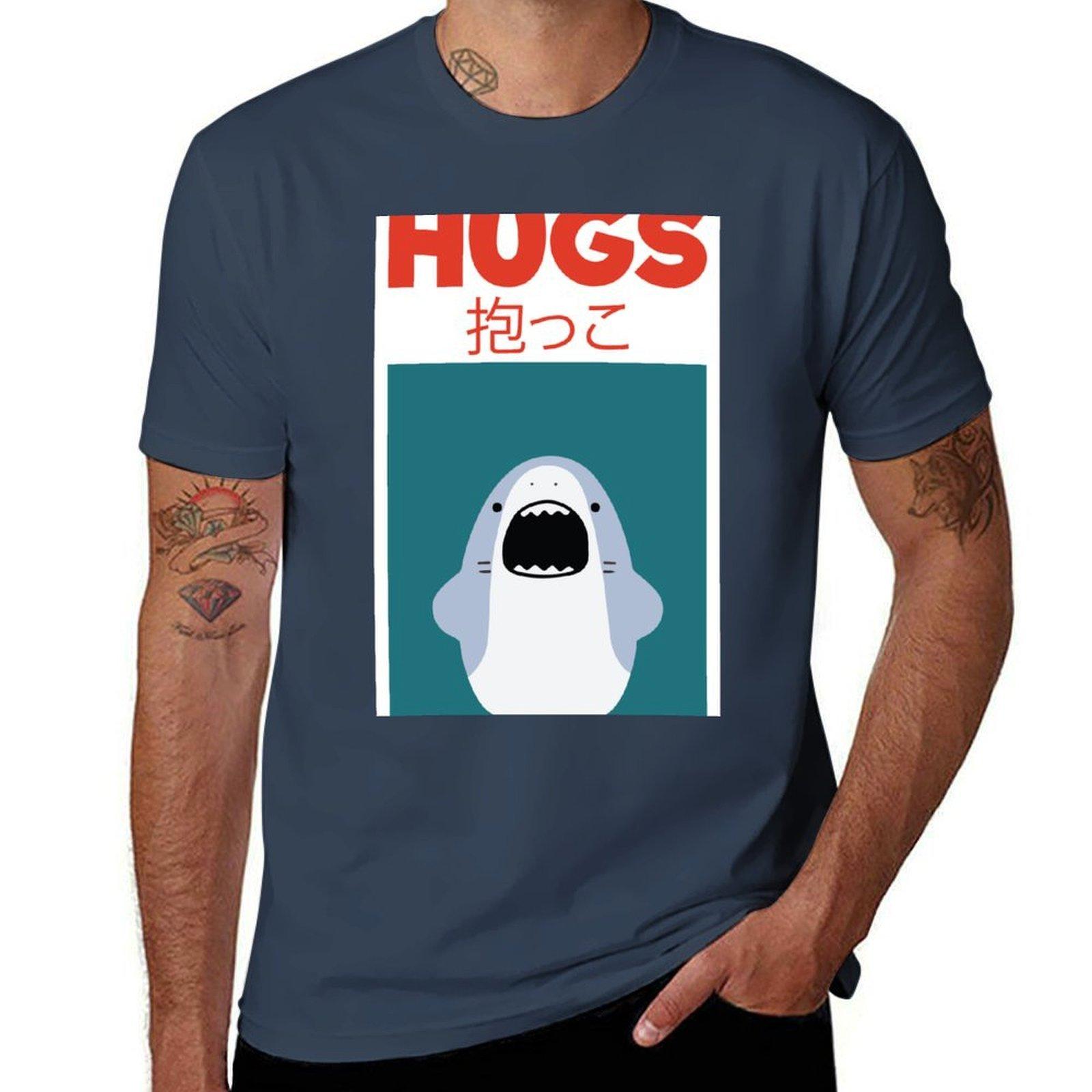 Hugs TShirt Summer Fashion Casual Tee Shirt S