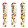 Doll Storage Box Toys Organization Plush Toy Storage Tube Transparent Plastic Stuffed Storage Cylinder with Lid Home Decor