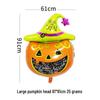 Aluminum Foil Balloons: Halloween Decorations with Ghosts, Skeletons, Pumpkins, and Bats