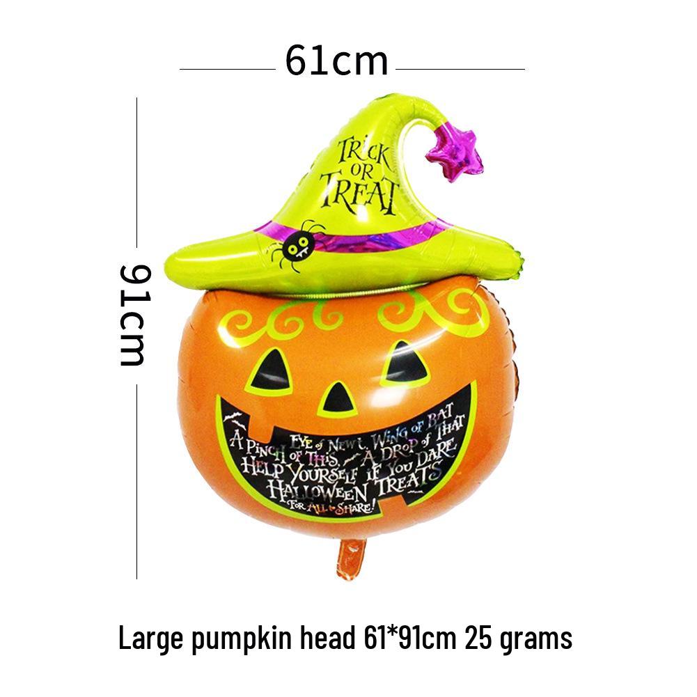 Aluminum Foil Balloons: Halloween Decorations with Ghosts, Skeletons, Pumpkins, and Bats