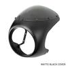 7 Inch Headlight Shade Fairing Motorcycle Front Headlight Cover Universal Retro Waterproof Fairing Racer Modification Accessory