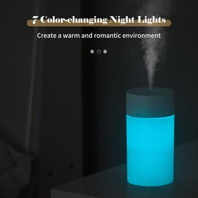 Portable Mini Humidifier USB for Bedroom Home Desk 4-8 Hours Spray Time