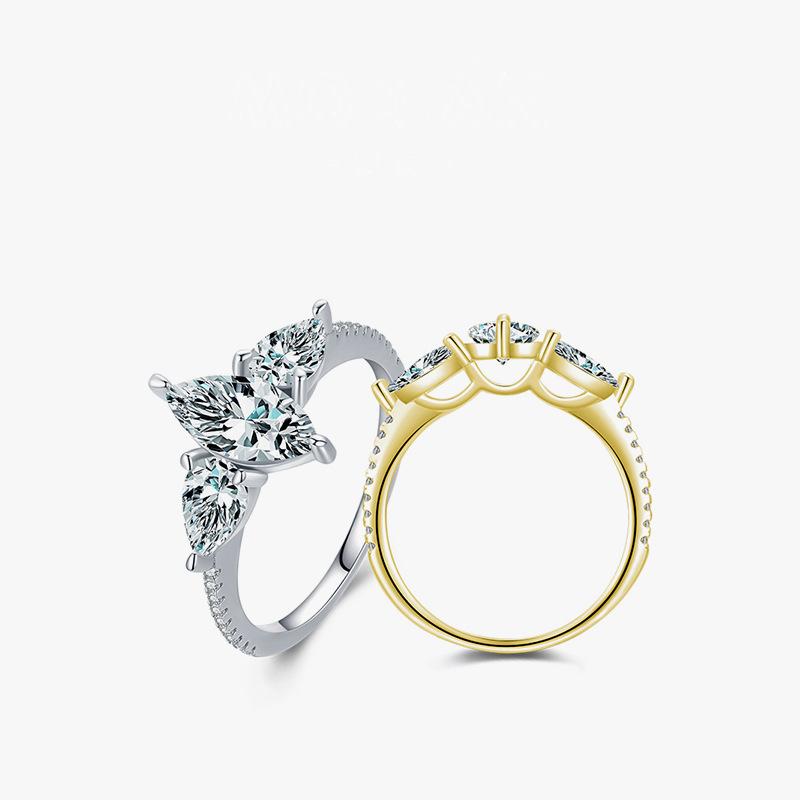 Tancise Classic 925 Inel cu zirconiu din argint Sterling Bijuterii pentru dama Cadou de petrecere pentru nunta