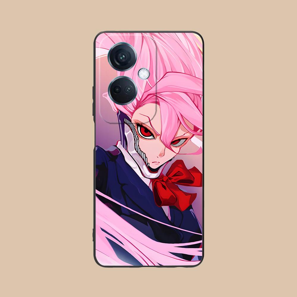 Dandadan Aira Shiratori Phone Case for OPPO Reno 14 13 12 11 10 9 8 7 6 5 F T Pro 5G Colorful Printing Cover Pretty Luxury Cover