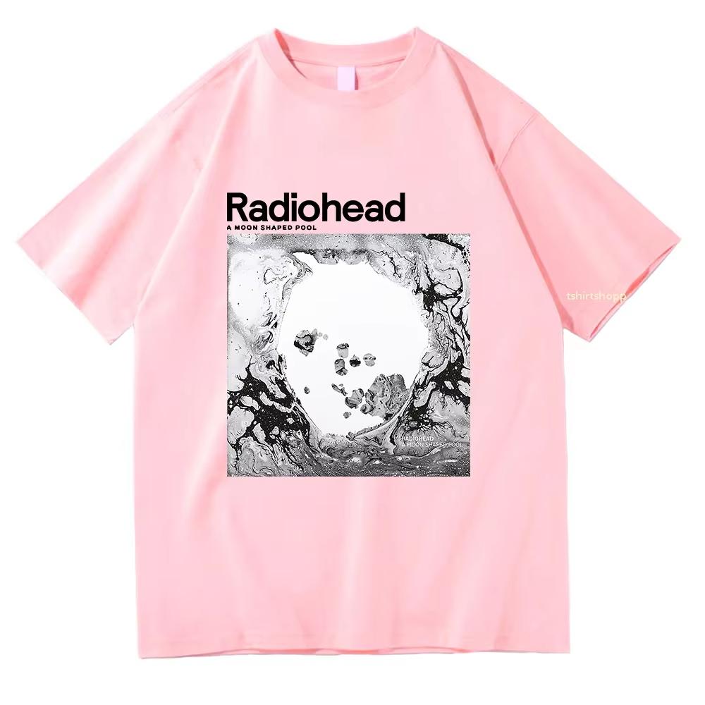 Graphic T Shirt Classic High Quality T Shirts Shaped Pool T Shirt Radiohead Women Harajuku Vintage