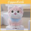 Cuddly Plush Cat Keychain Sweet Stuffed Animal For Bag Decorations And Gifts