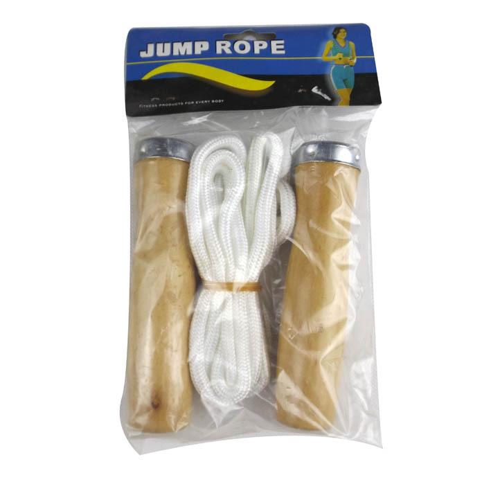 Premium Wooden Handle Jump Rope for Fitness Wood
