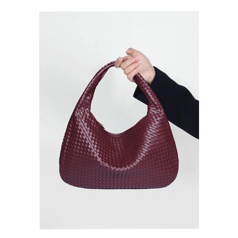 Crescent Bag Women Bag Woven Bag Handbag Dumpling Bag Fashion Underarm Bag