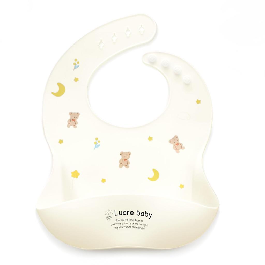 Luare Silicone Made To German Safety Silicone Meal Baby Dishwasher Gift for and Boys [Premium Standards] Bib, Bib, Apron, Daycare, Food, Safe, Babies,