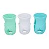 3pcs Bottle Silicone Sleeve Shatter Proof Silicone Bottle Cover Anti Flowing Sleeve for Glass Baby Bottles 8 Oz Series