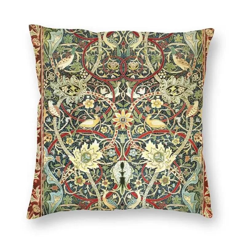 Vintage Floral Cushion Cover 40x40cm Velvet Modern Pillow Cases for Sofa