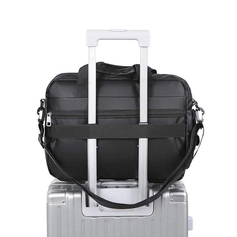 TS JYL Laptop bag,New Business Handbag Shoulder Crossbody Men Briefcase Horizontal Casual