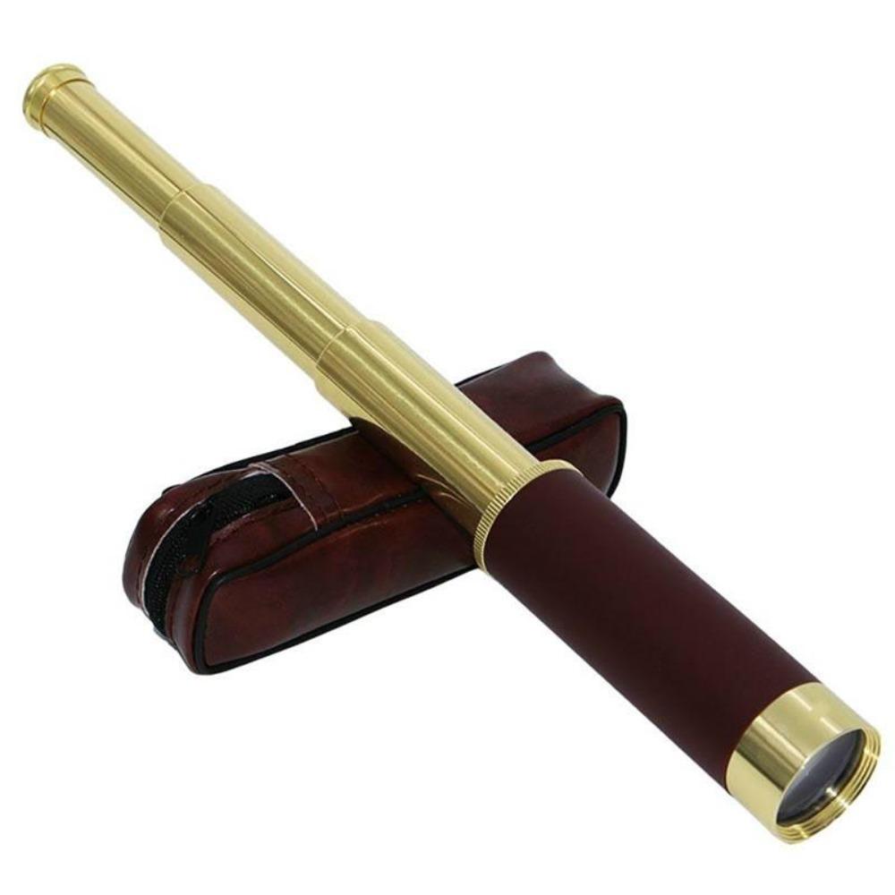 [Retro Monocular Telescope] Foldable Retro Monocular Telescope - Portable for Games, Traveling, Hiking, Hunting, Camping