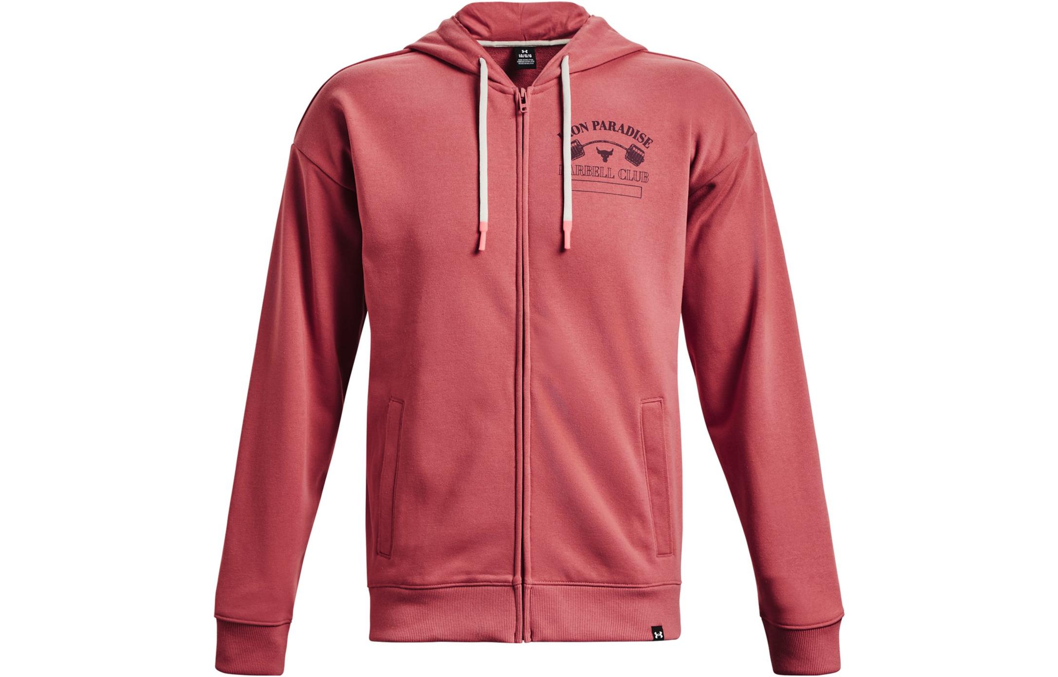 Under Armour Jackets Men s Pink Hooded Moderate Other 1376051-600 L