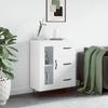 VidaXL Buffet White 69.5x34x90 Cm Engineered Wood 828036