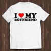 Amo a Mi Novio Regalo para Hombre Broma Cumpleaños Día de San Valentín Meme Regalo Camiseta Divertida Estilo Jugador Culto Película Música Camiseta C1296