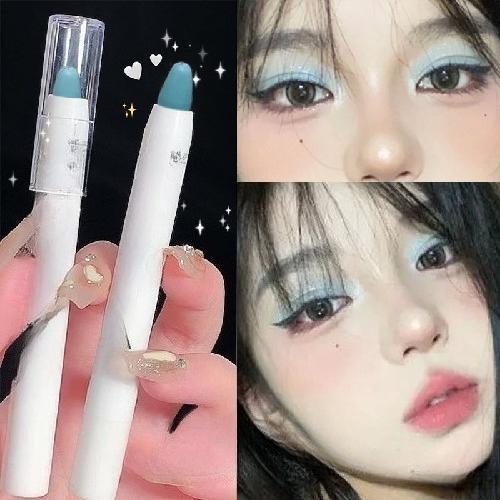Lidschattenstift Hochglänzend Perlmutt Aufhellend Explosiver Fauler Seidenraupen-Stift Funkelnder Lidschatten-Stift Make-up