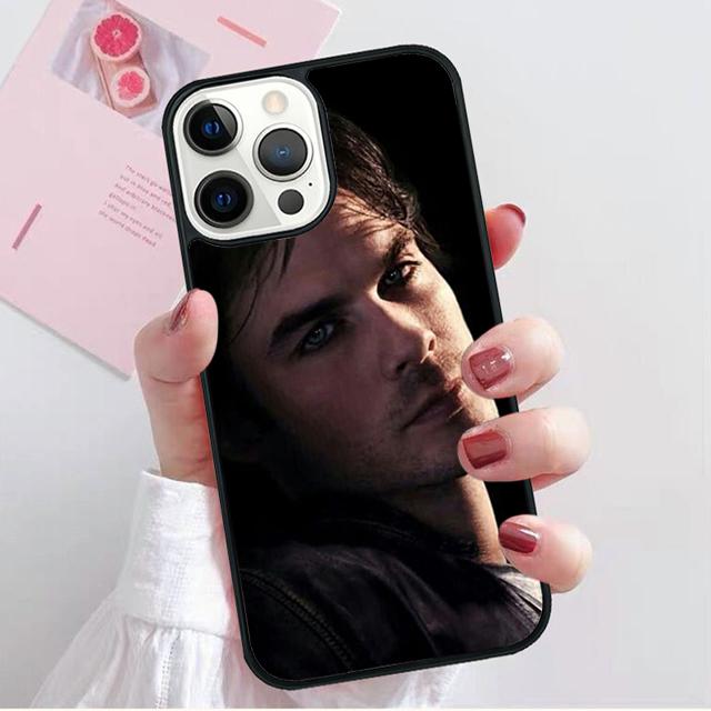 Ian Somerhalder Vampire Diaries tvd Phone Case Cover for iPhone 17 Air 16 15 14 13 11 12 Pro Max Plus Shell Coque