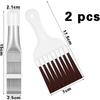 For  Cleaning Brush Condenser Dryer, Flap Comb, Refrigerator Air Conditioner, Metal Cleaning Radiator Coil Evaporator