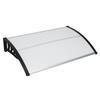 Modern Awning Window Outdoor Patio Gazebos Front Door Canopy Sun Shelter Poly Carbonate Cover Window Eaves Anti UV Rain Cover