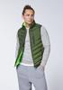 Winter Jacket Chiemsee - Men's Vest with Lining Made of Fashionable Quilted Material (22213201) Green Kombu
